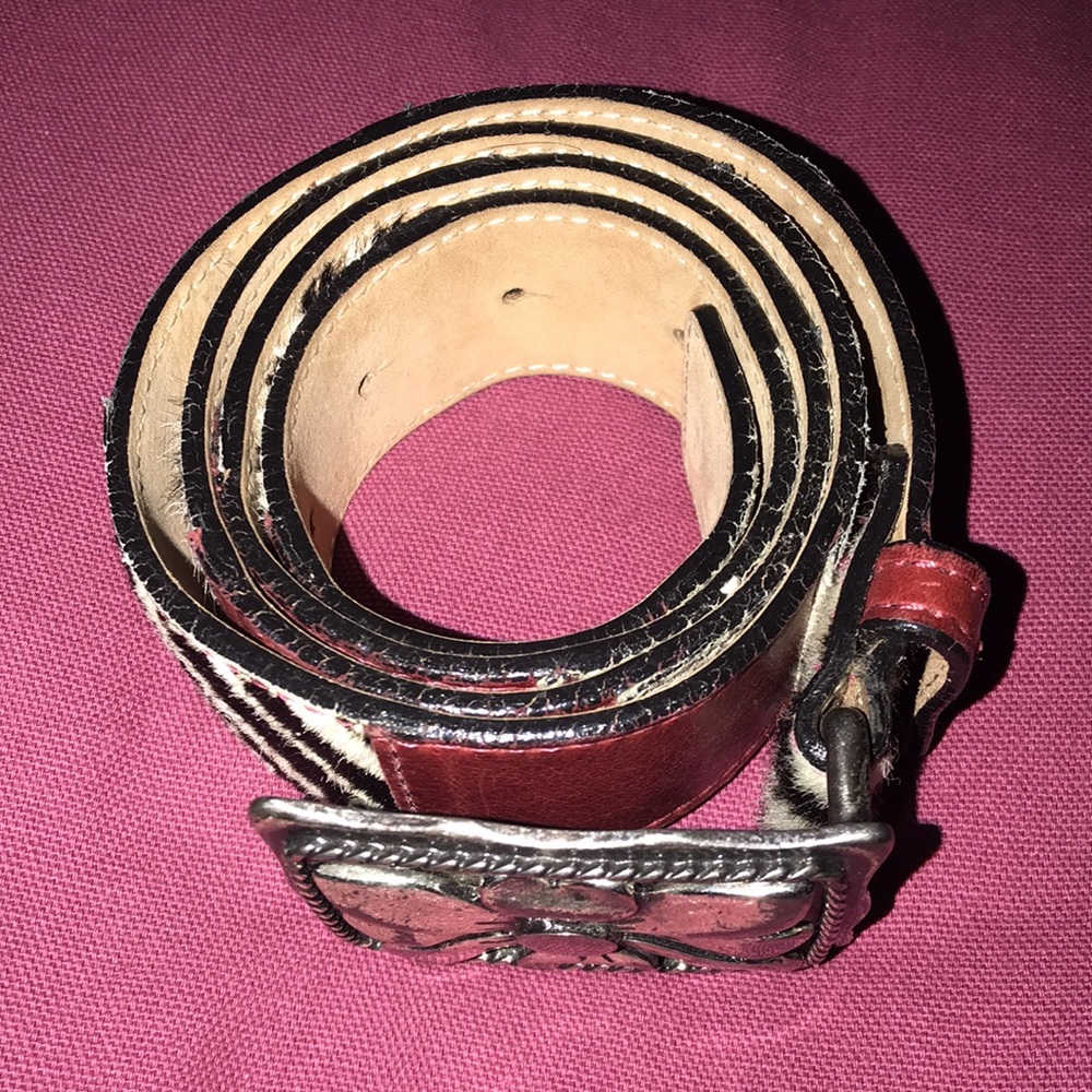 Nbal Italian leather Belt - Picture 2 of 9